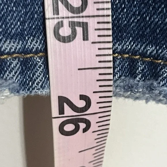 Abercrombie Fitch Curve Love Ankle Straight High Rise Jeans Women's Size 18/34 R - Picture 6 of 12